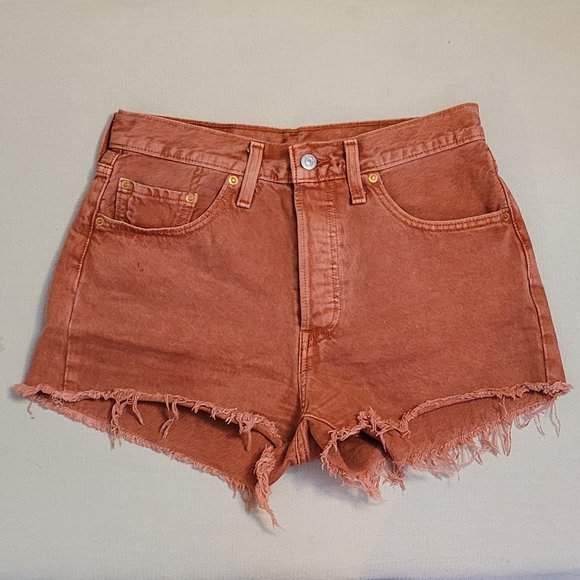 Anthropologie Pants - NWOT LEVI'S 501 Original Shorts Size 28 - Rust/Clay Colored